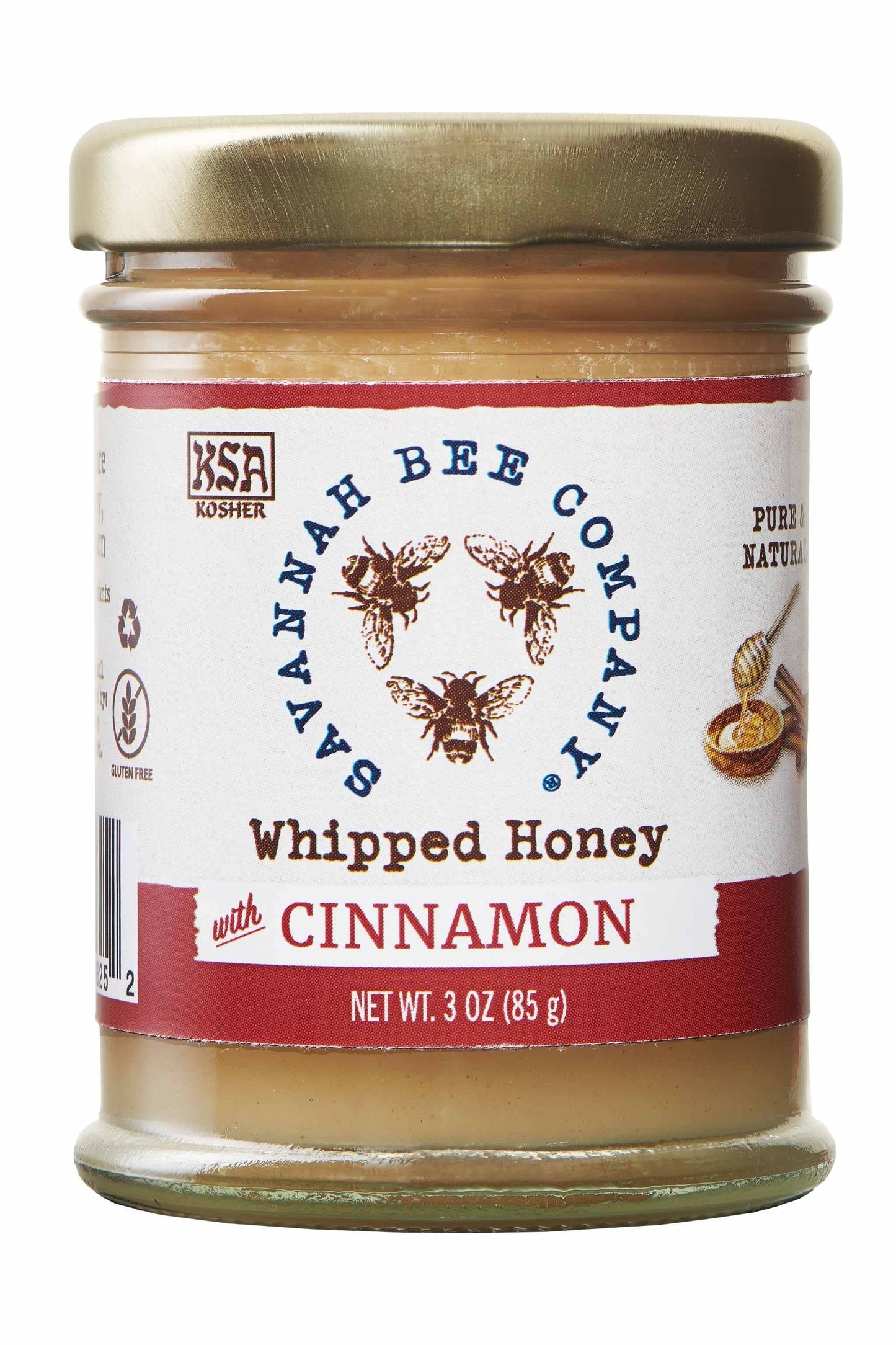 Whipped Cinnamon Honey 3oz- Savannah Bee Company