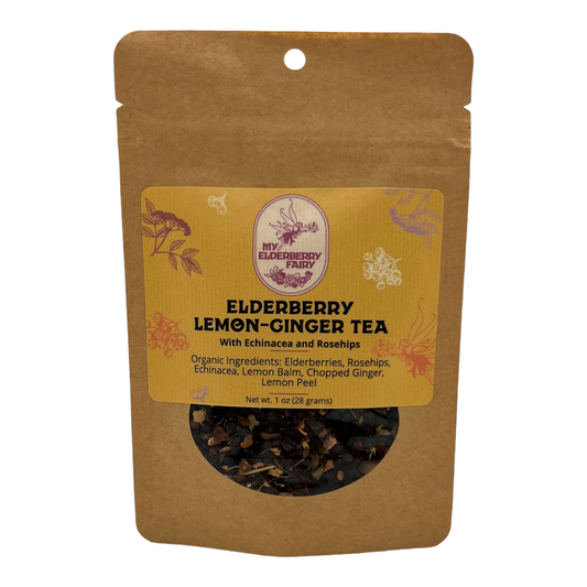 Elderberry Lemon-Ginger Tea