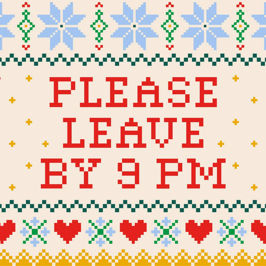 Holiday Leave By 9 Cocktail Napkins