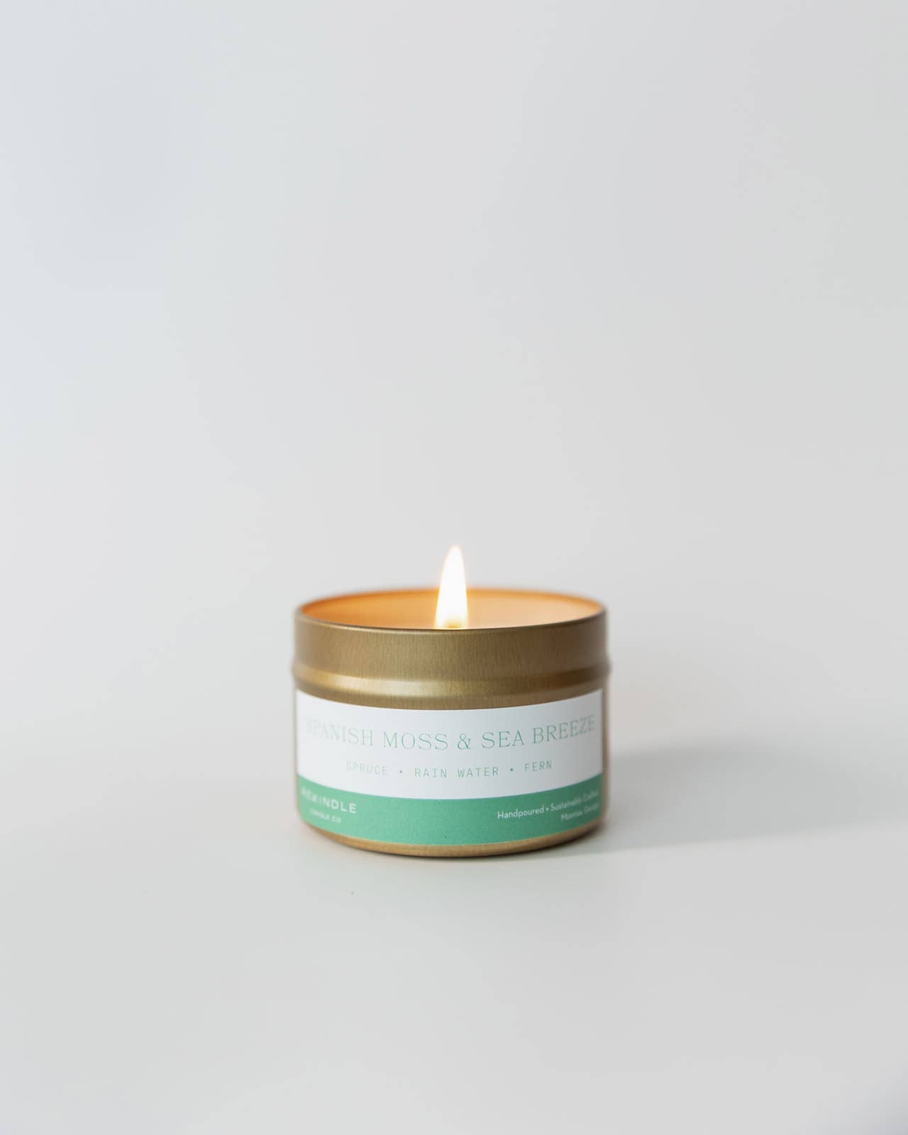 Spanish Moss + Sea Breeze Cotton Wick Soy Candle