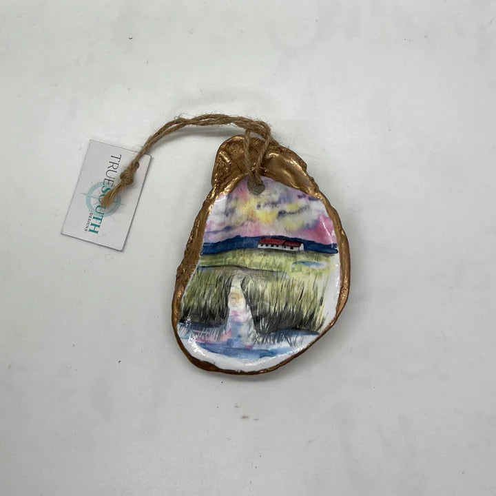 Pinpoint Marsh Oyster Ornament
