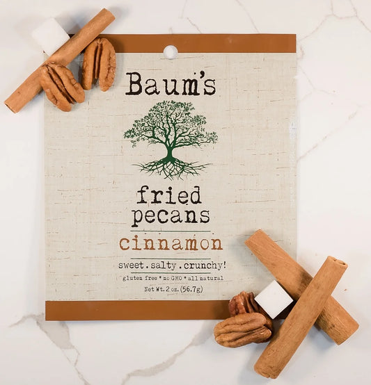 Baum's Fried Pecans- Cinnamon