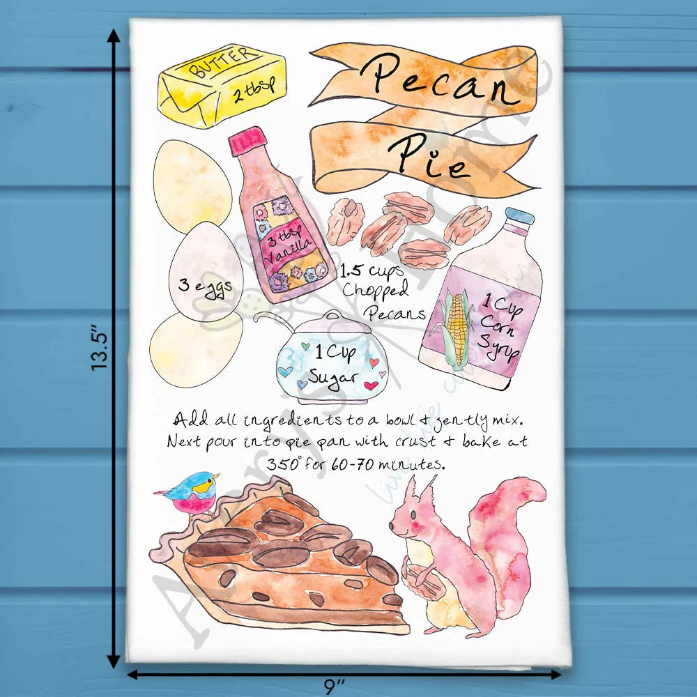 Pecan Pie Tea Towel - Avery's Home