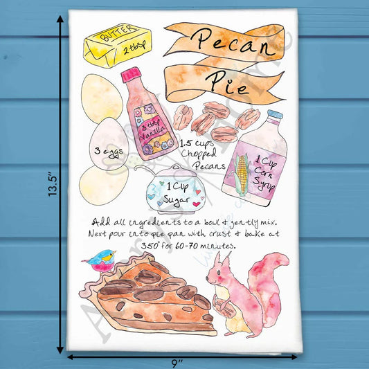 Pecan Pie Tea Towel - Avery's Home