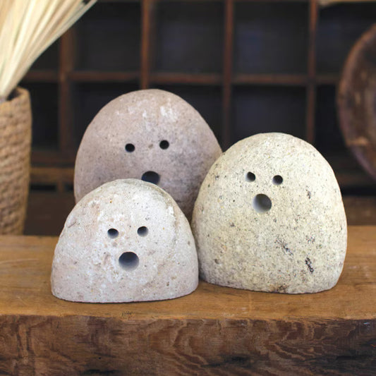 River Rock Ghosts, 3 sizes