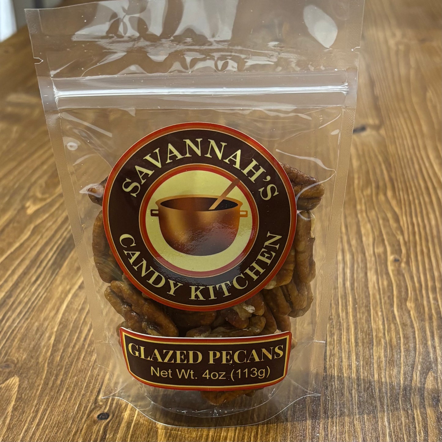 Savannah's Candy kitchen glazed pecans