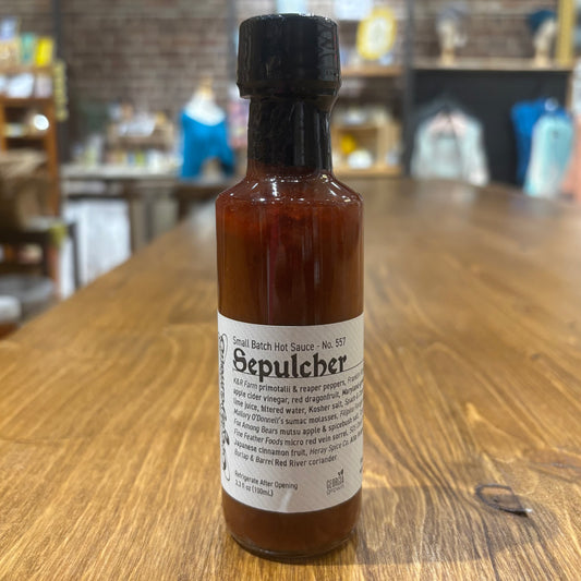 Greg's Famous Sepulcher Hot Sauce - 3.3oz.