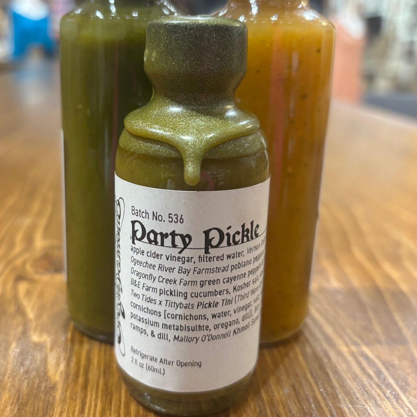 Greg's Famous Party Pickle Hot Sauce - 2oz.
