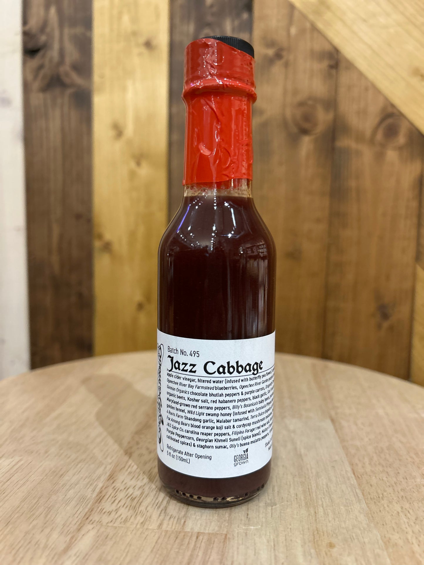 5oz Jazz Cabbage- Greg's Famous Hot Sauce