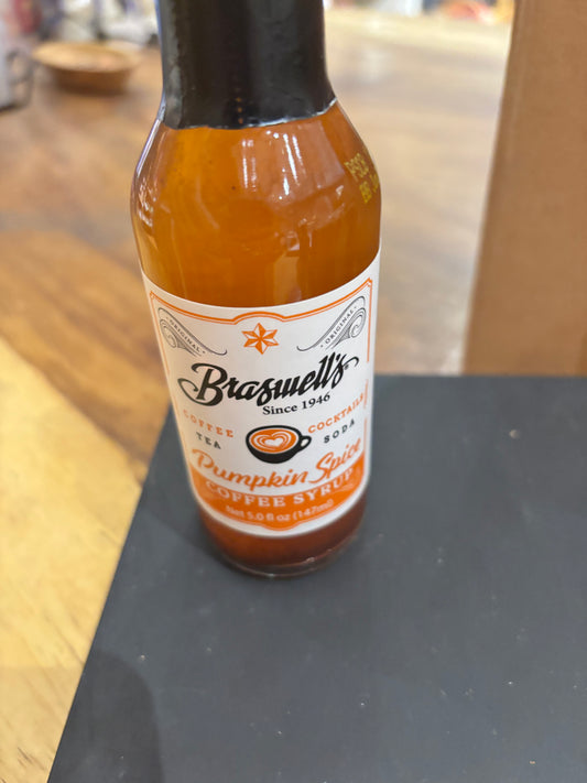 Pumpkin spice coffee syrup