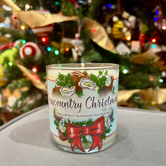 Hand-poured Lowcountry Christmas Candle