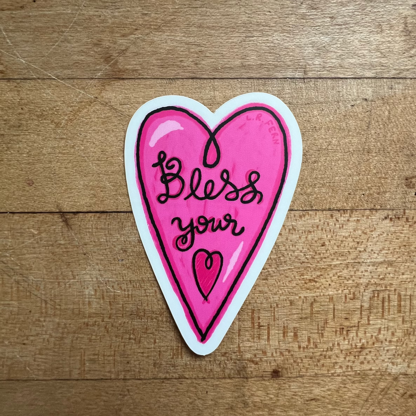 Bless Your Heart Sticker