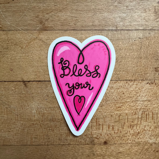 Bless Your Heart Sticker