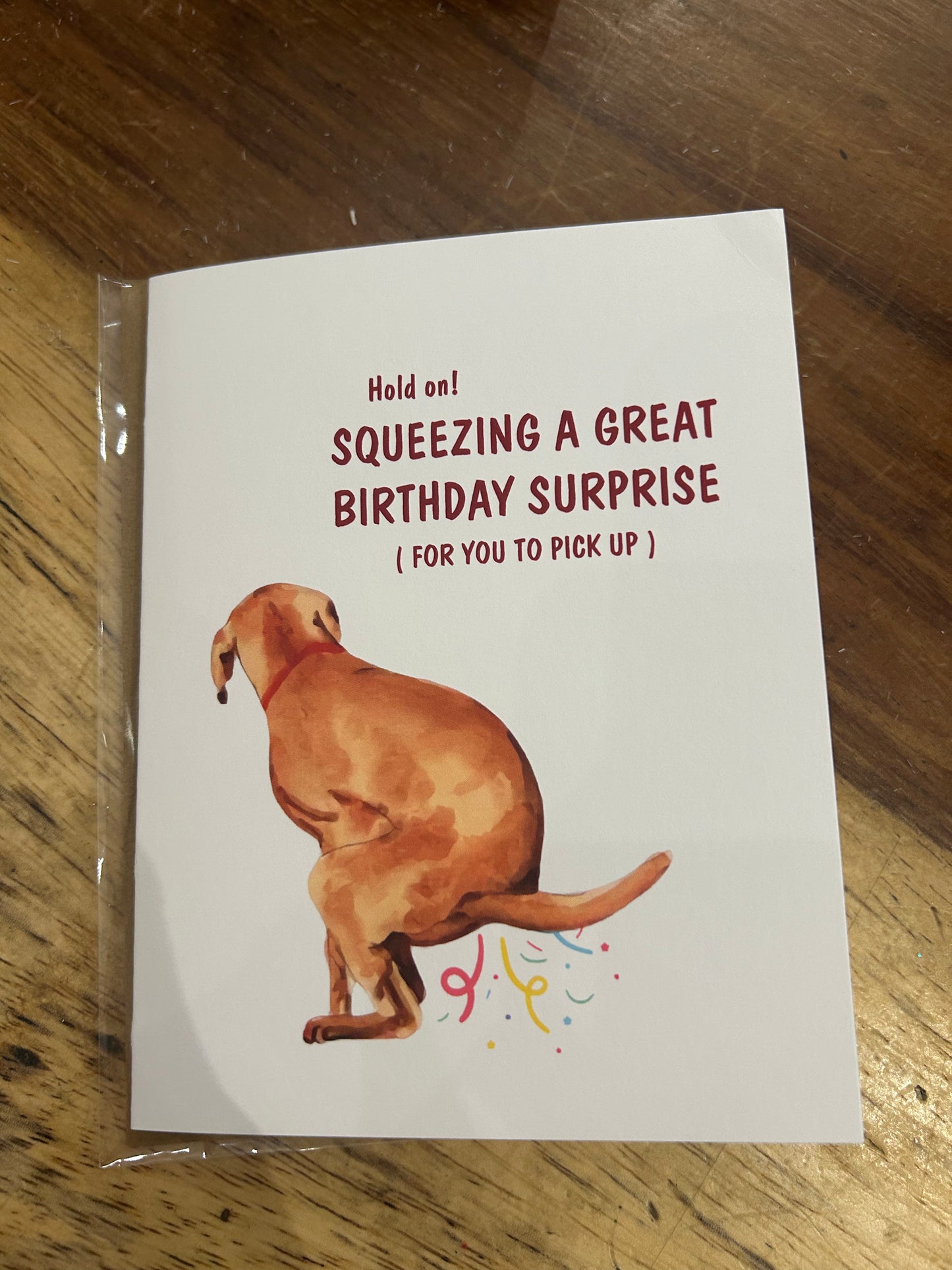 Birthday Surprise Card