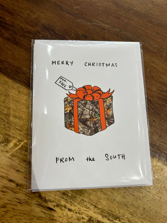 Xmas from the South Camo Card