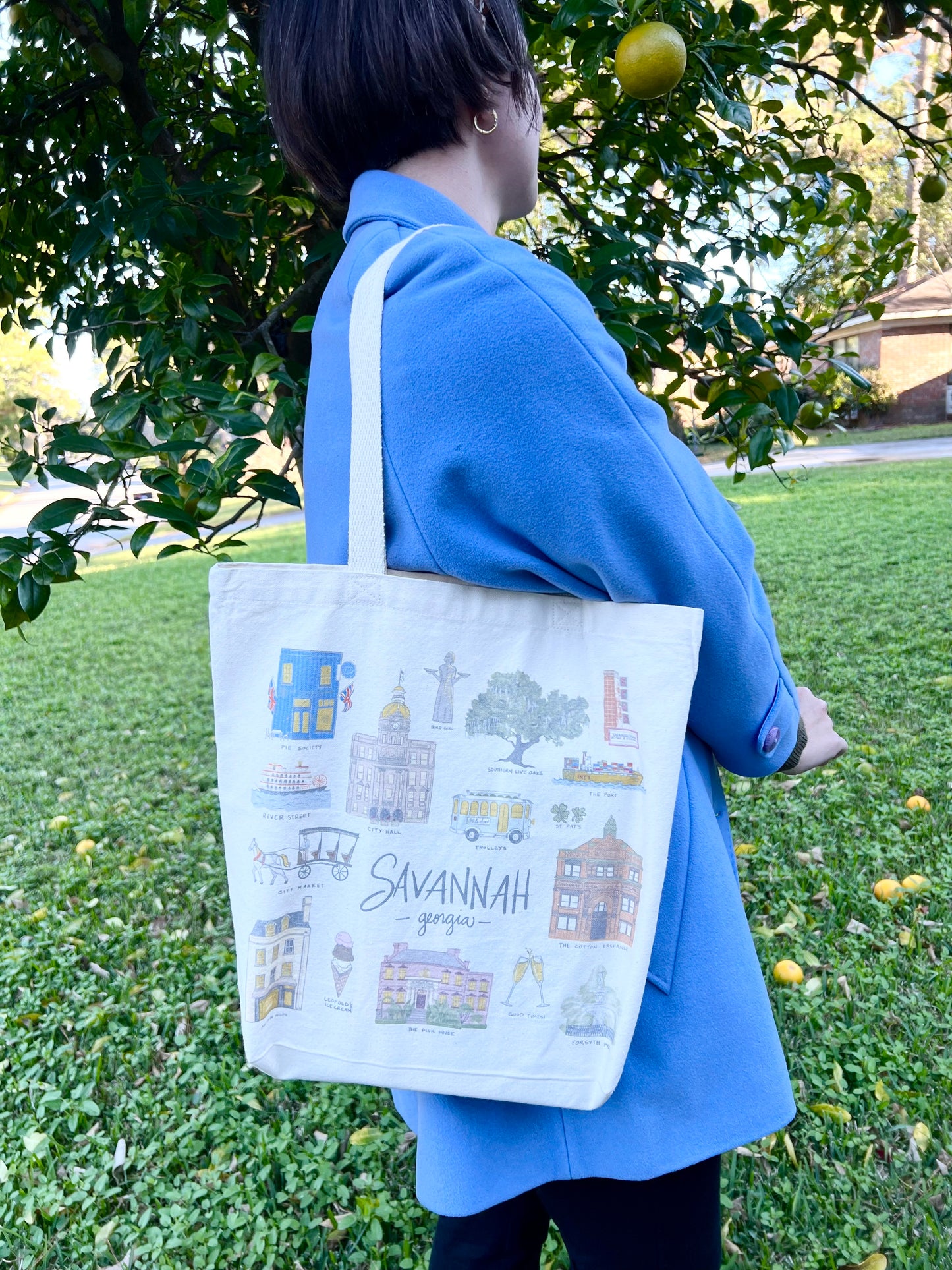 Savannah Sights Tote Bag