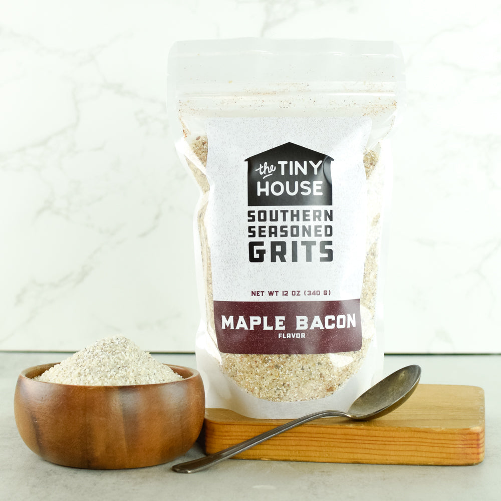 The Tiny House Southern Seasoned Grits Maple Bacon