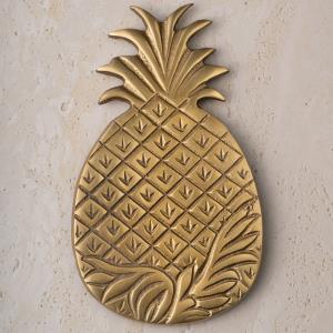 Gilded Pineapple Trivet