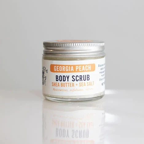 Georgia Peach Body Scrub - Salacia Salts - Local Brand!