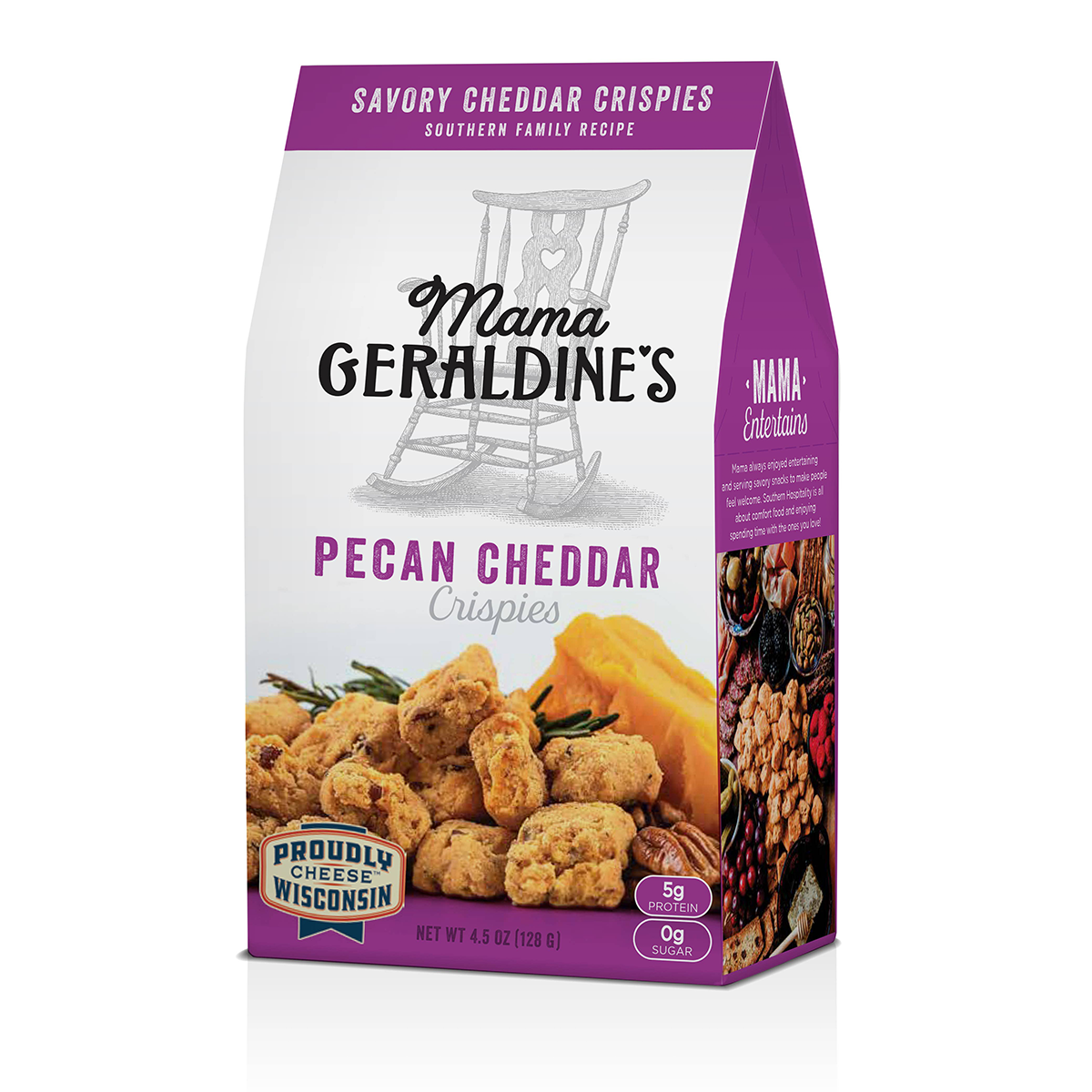 Pecan Cheddar Crispies - Mama's Geraldine's