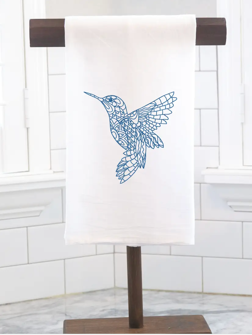 Hummingbird Tea Towel