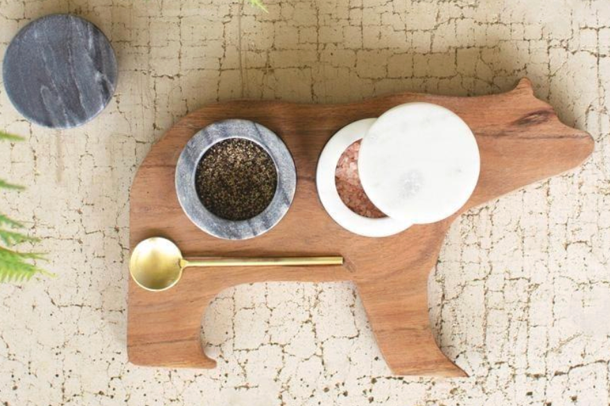 salt and pepper bear