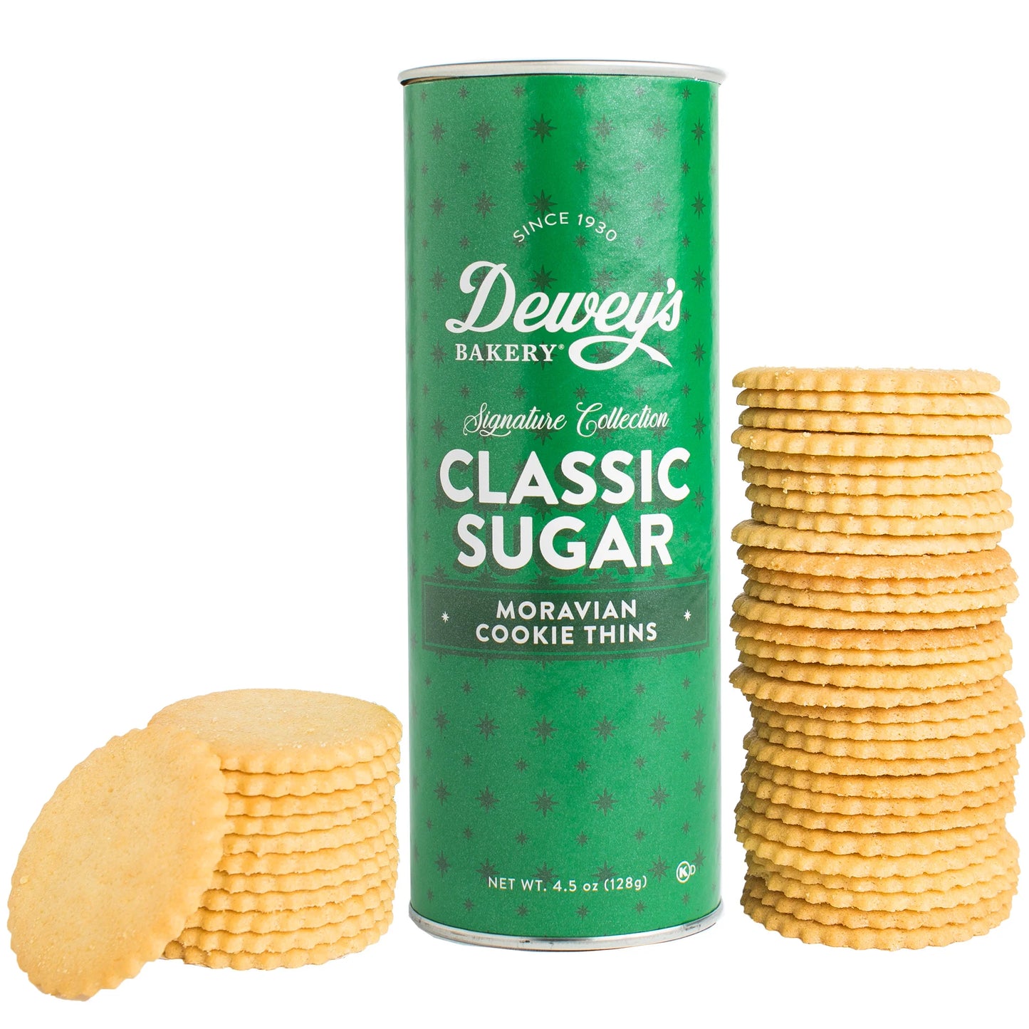 Classic Sugar Cookies Holiday Tin- Dewey's Bakery
