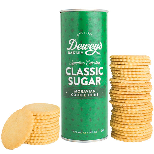 Classic Sugar Cookies Holiday Tin- Dewey's Bakery