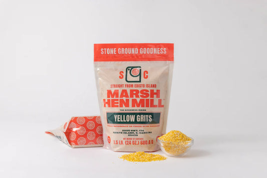 Yellow Stoneground Grits - Marsh Hen Mill - Local Brand