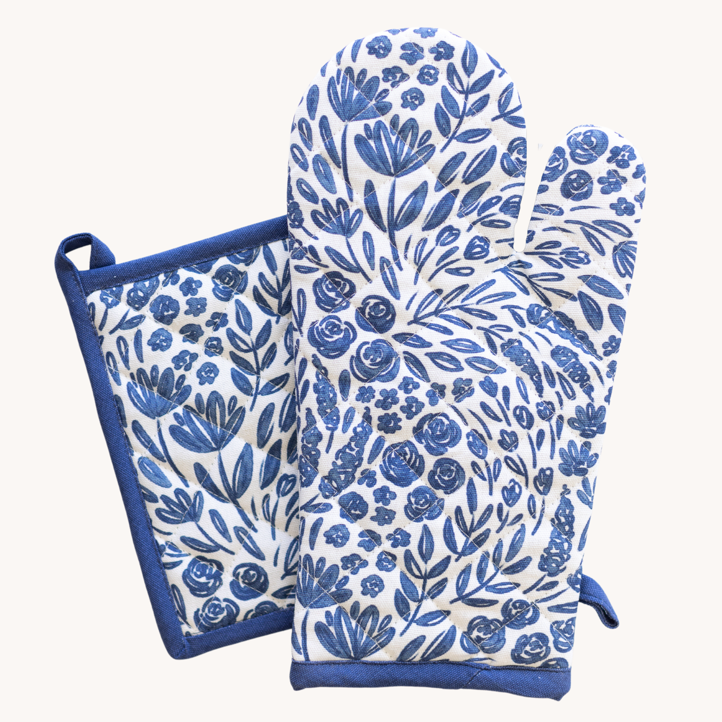 Porcelain Oven Mitt + Pot Holder