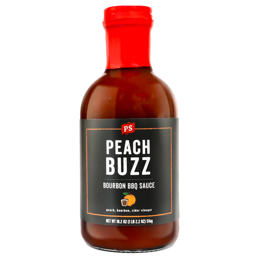 Peach Buzz Bourbon BBQ Sauce