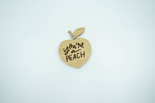 You're a Peach Magnet