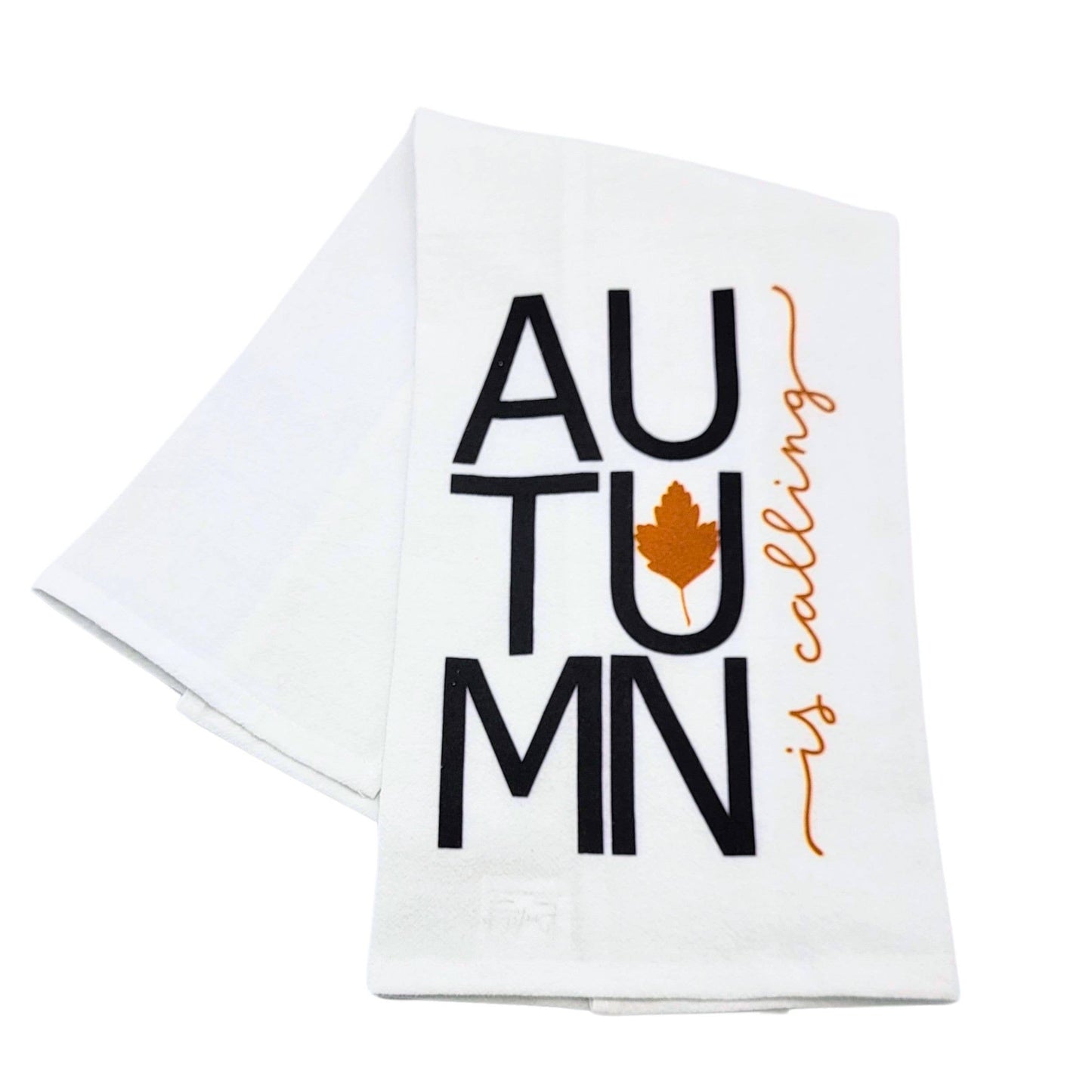 Autumn Is Calling Tea Towel- Fall Decor