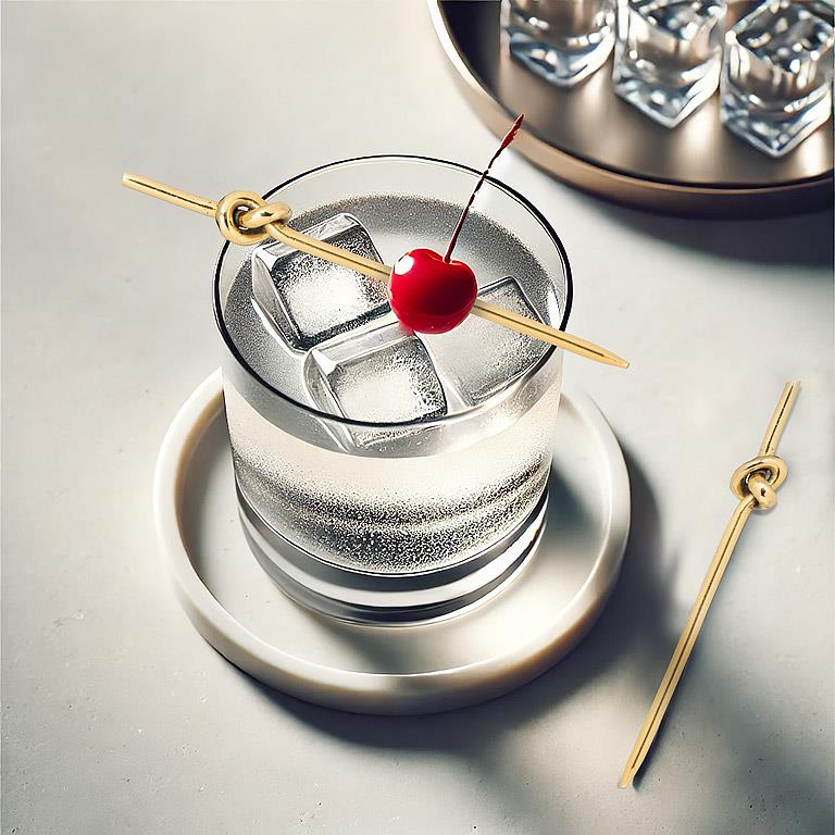 Golden Knot Cocktail Picks - Set of 4