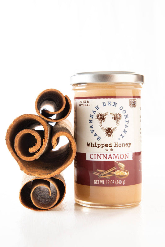 Whipped Cinnamon Honey 12oz- Savannah Bee Company