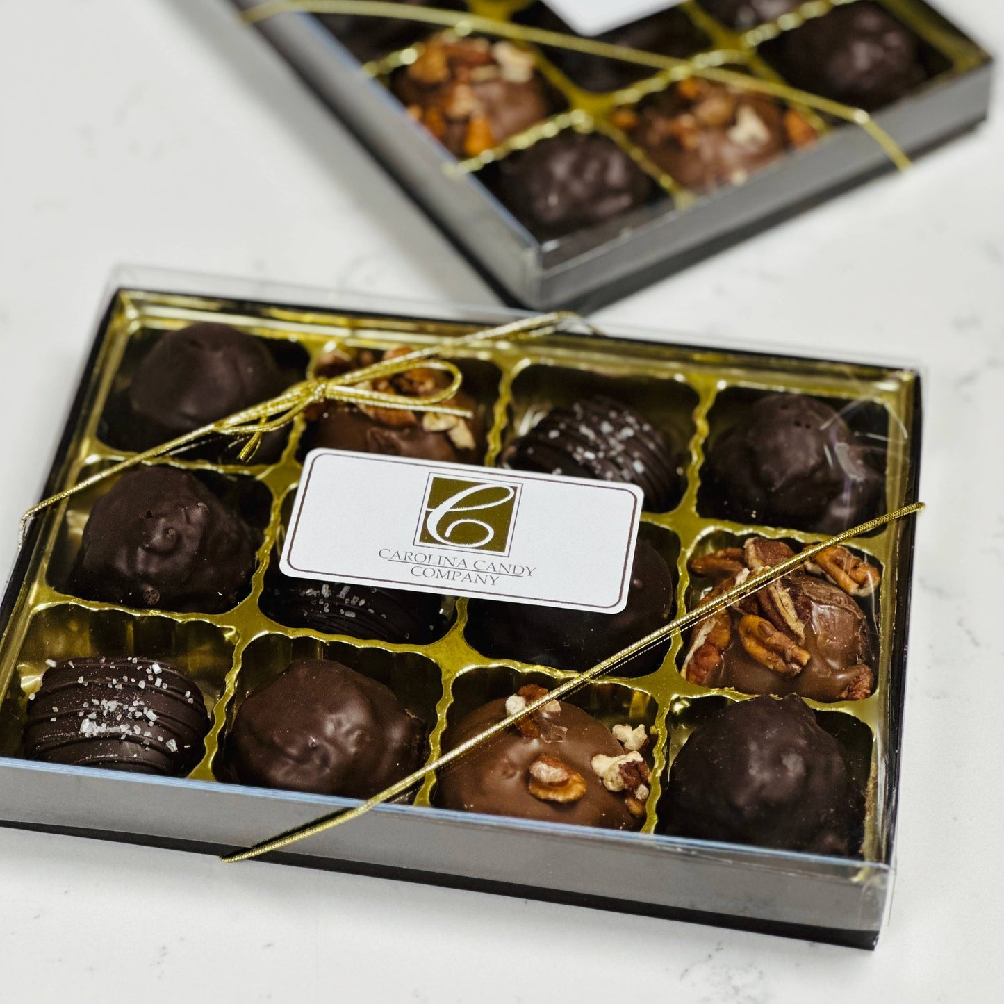 12Pc Gourmet Chocolate Gift Box - Chocolate Candy Company - Local Brand