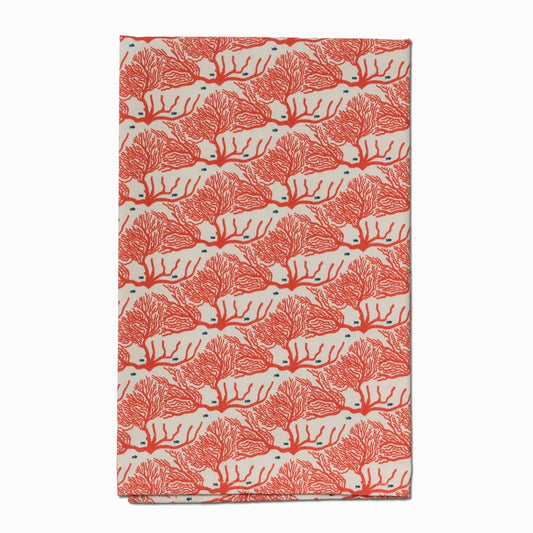 Coral Reef Kitchen Towel
