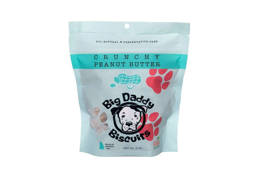 Crunchy Peanut Butter Dog Biscuits