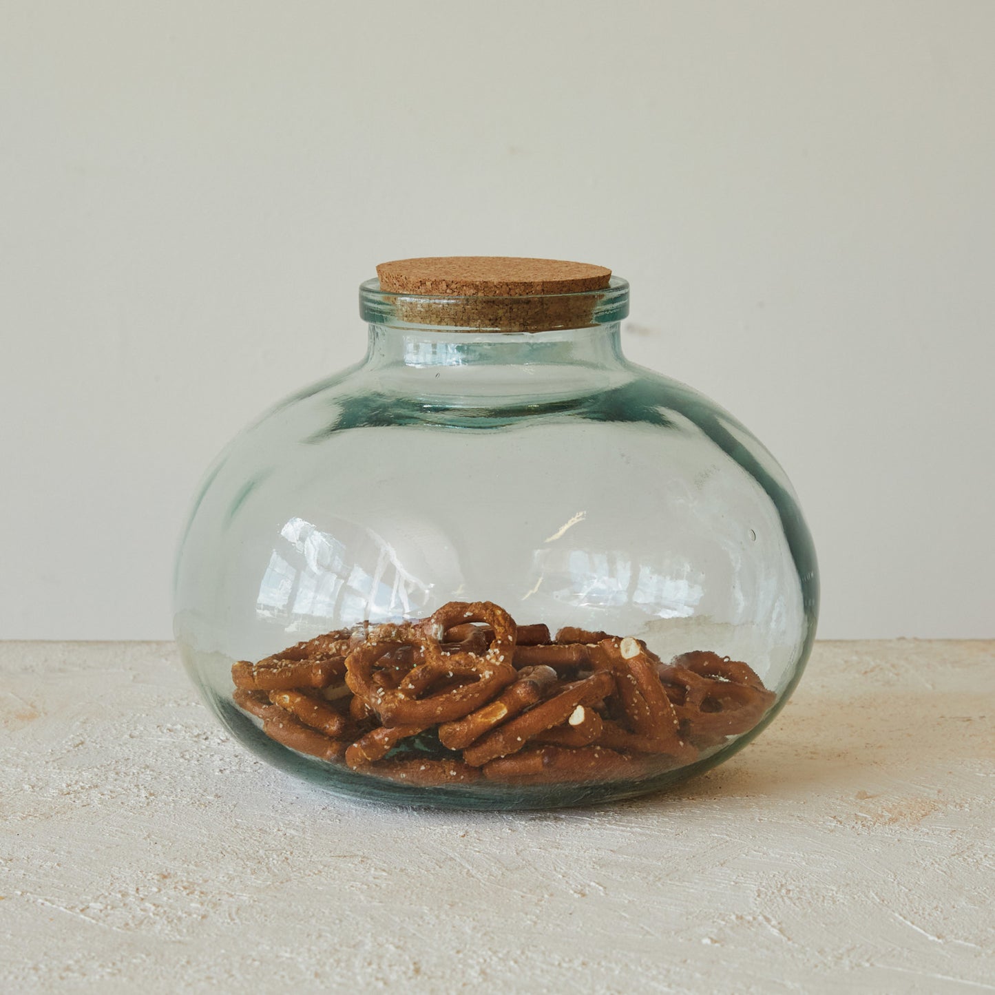 8 Quart Glass Jar w/ Cork Lid