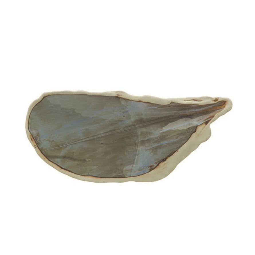 Handmade oyster platter