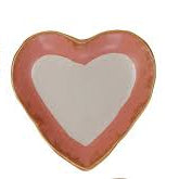 Stoneware Heart Dish Large