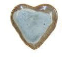 Stoneware Heart Dish Small