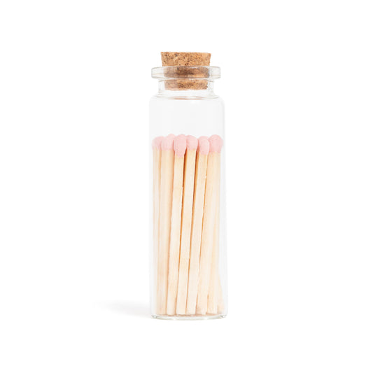 Pink Matches in Corked Vial