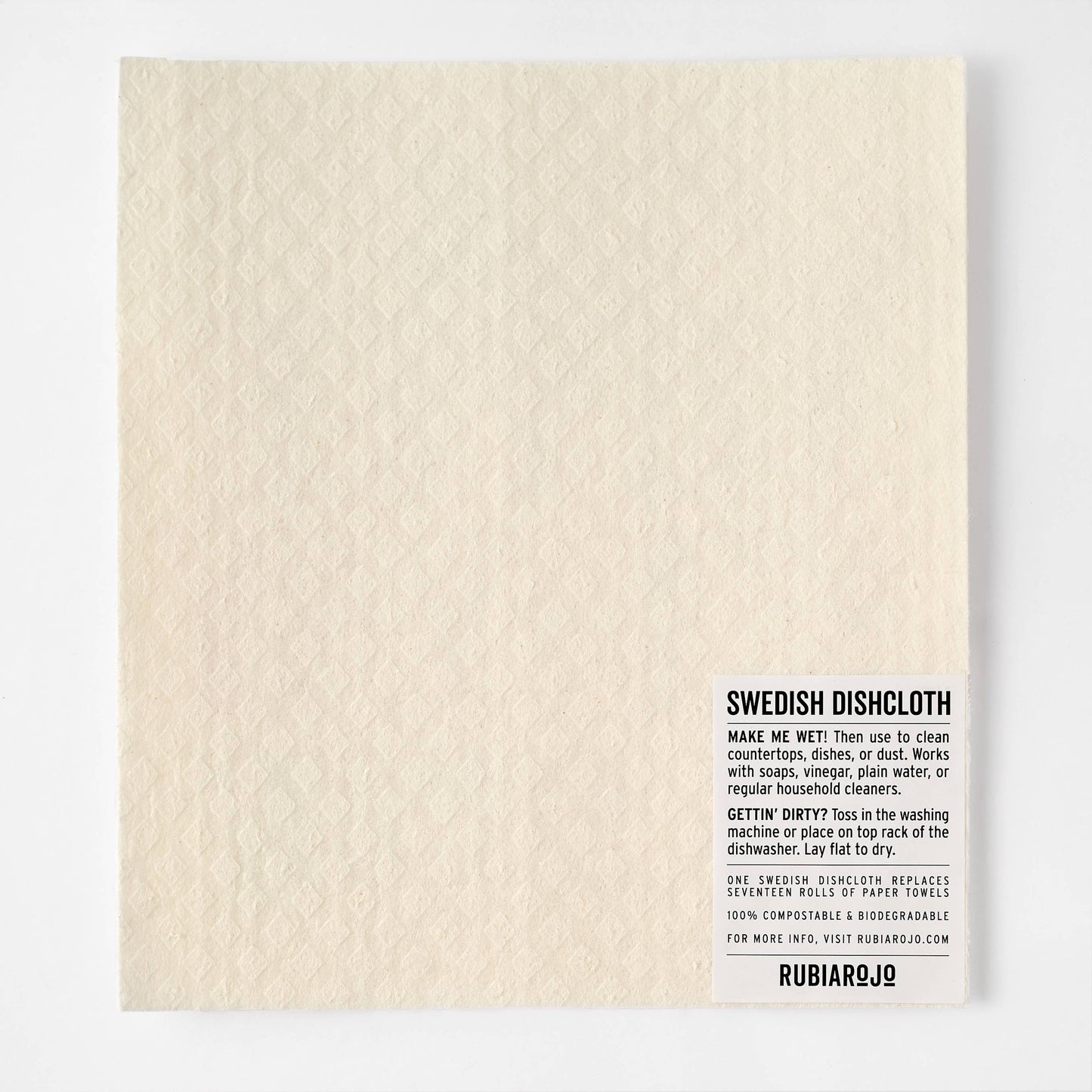 Merry Christmas Ya Filthy Animal holiday Swedish dishcloth