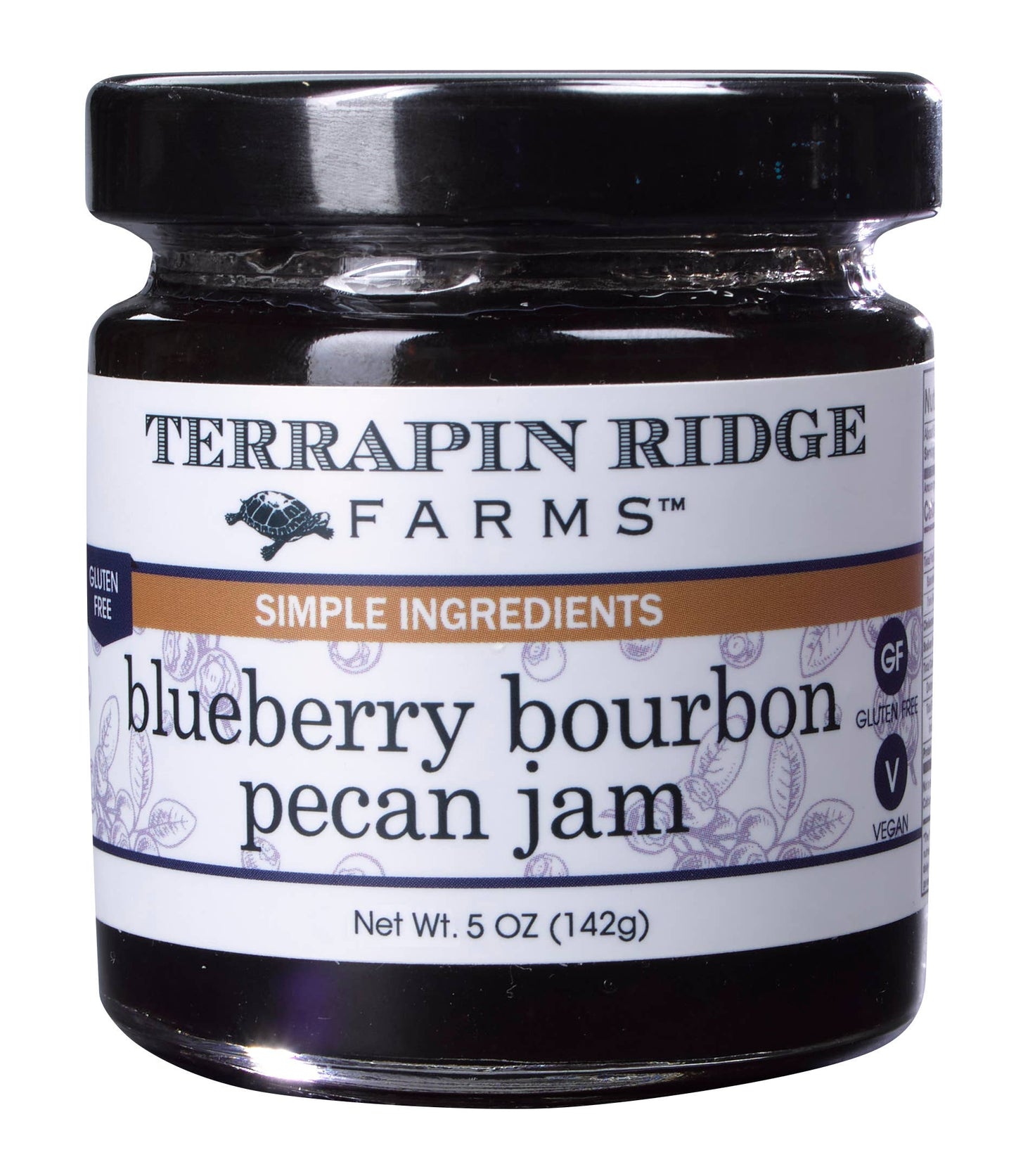 Blueberry Bourbon Pecan Jam 5oz