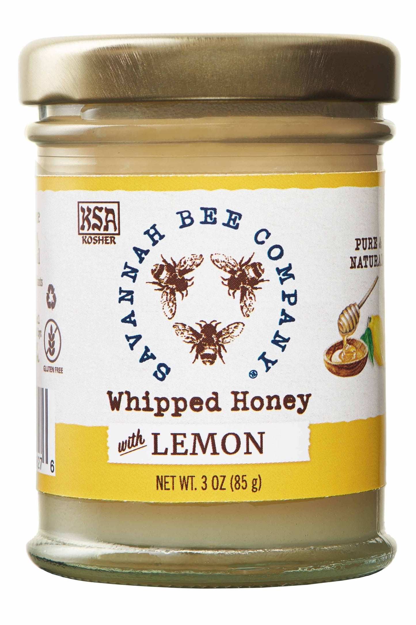 Whipped Lemon Honey 3oz- Savannah Bee Company