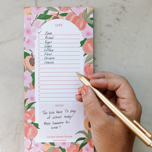 Peach Blossom Notepad