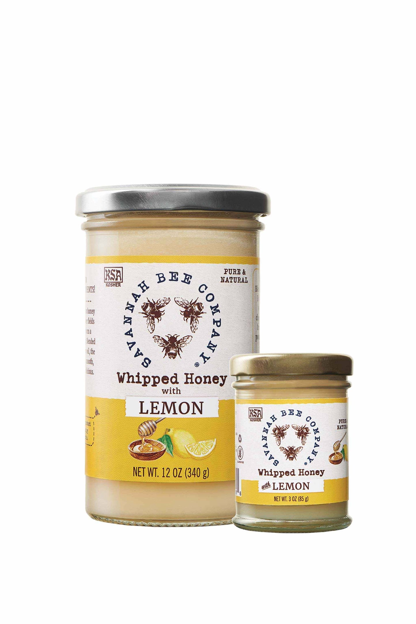 Whipped Lemon Honey 3oz- Savannah Bee Company