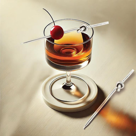 Silver Knot Cocktail Picks - Set of 4