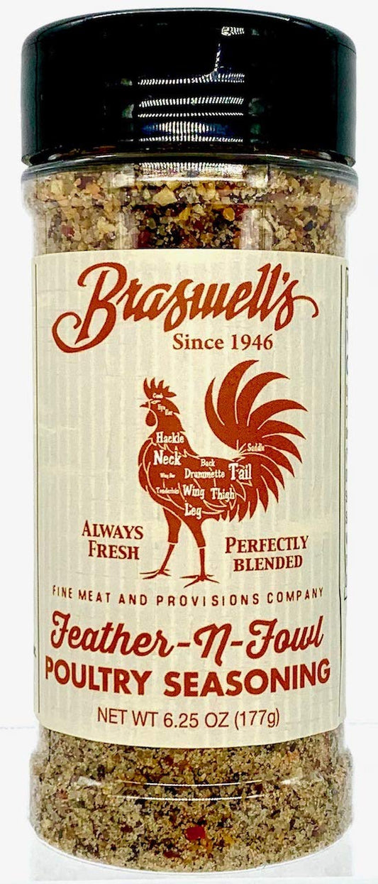 Feather-N-Fowl Poultry Seasoning- Braswell's- Local Brand